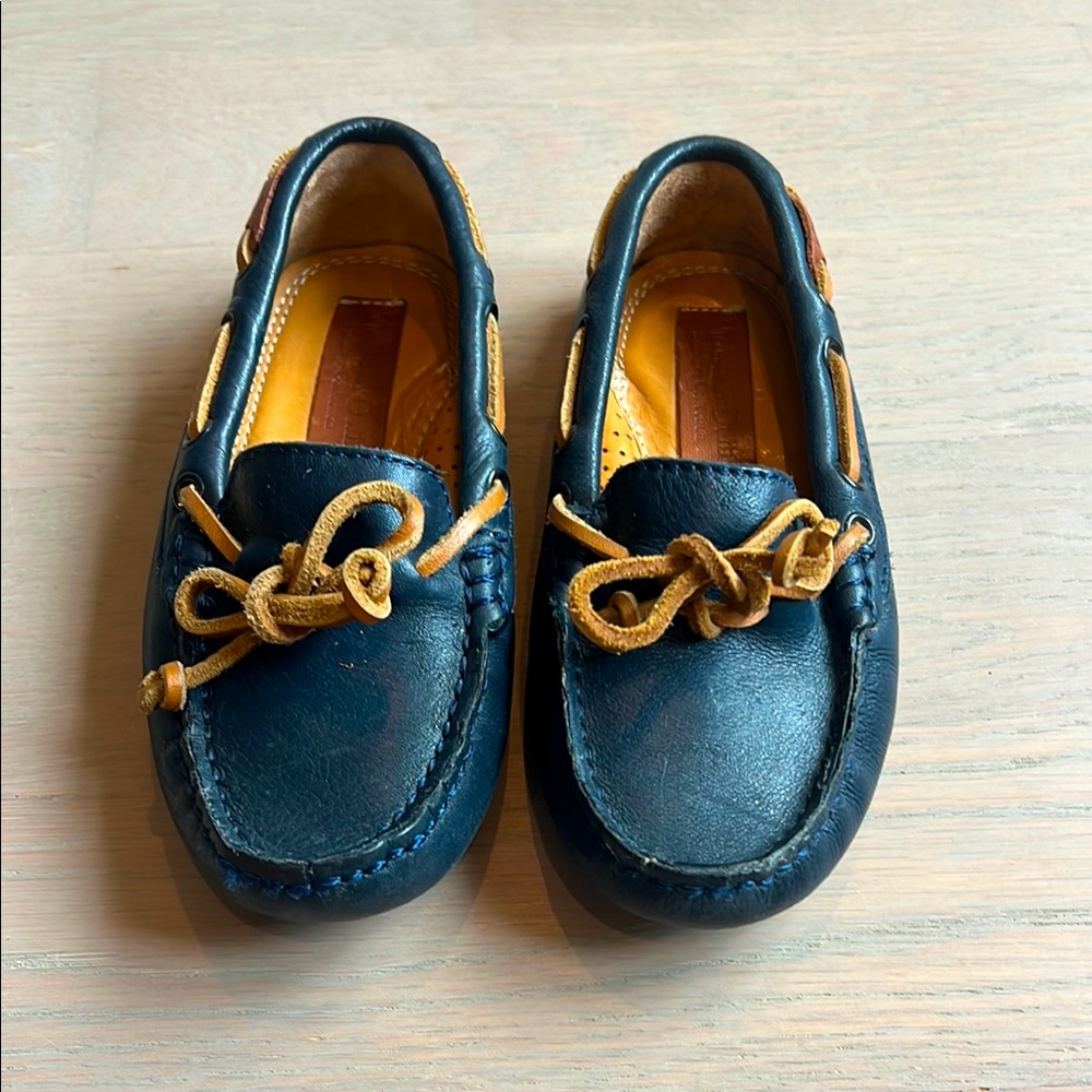 Massimo Dutti kids laced loafers